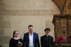 Romain Leleu, Cécile Peyrol-Leleu et Ghislain Leroy les 25 et 26 mai 2019 à Chartres et Dreux