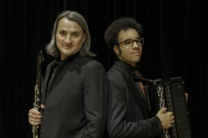 Florent Héau et Théo Ould le 7 avril 2024 à Chartres