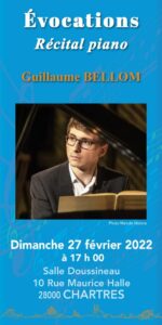 Guillaume Bellom le 27 février 2022 à Chartres