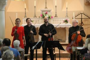Quatuor Élysée les 26 et 27 mai 2018 à Dreux et Barjouville